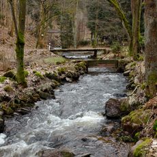 Most přes Lobezský potok v Novině u če. 85