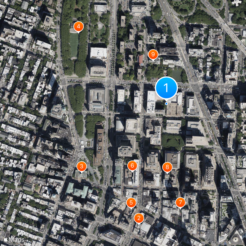George Westinghouse Career and Technical Education High School Map