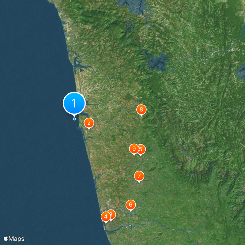 St. Mary's Islands Map