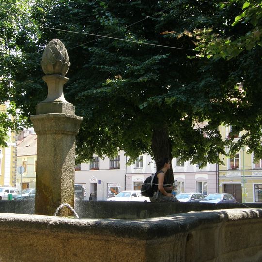 Fountain in Nové Hrady