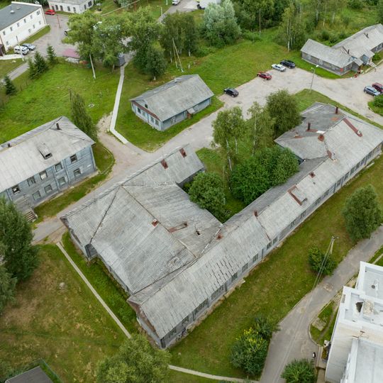 Olonets hospital historic buildings