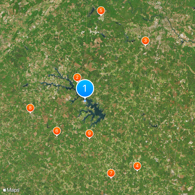 North Anna Nuclear Generating Station Map