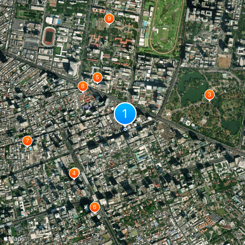 Thanon Patpong Map