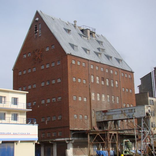 Northern grain elevator in Kołobrzeg