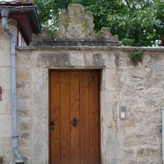 Burggasse 7b, Gartenmauer