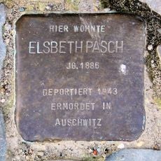 Stolperstein en memoria de Elsbeth Pasch