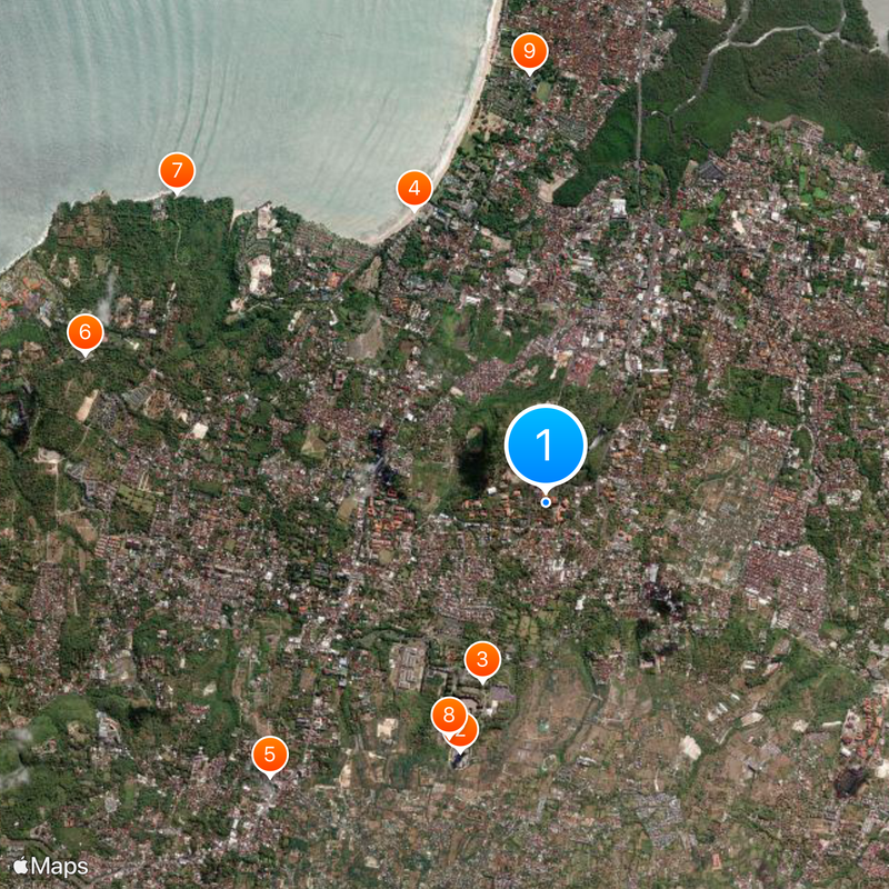 Udayana University Map