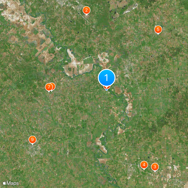Washington-on-the-Brazos Map