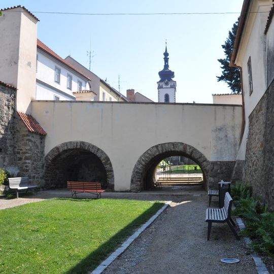 Most u Putimské brány v Písku