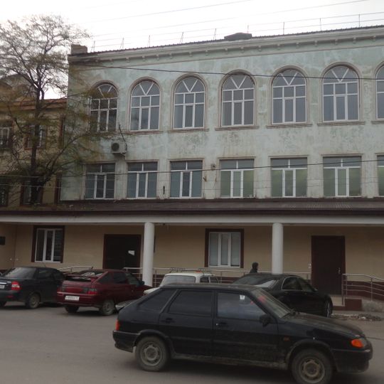 Здание горбольницы № 1, где размещался эвакогоспиталь 5061