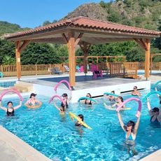 Swimming-pool of the campsite