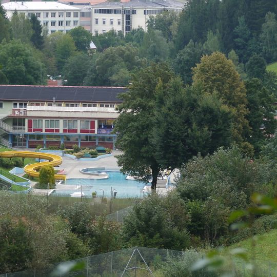 Oberlandler-Bad ohne die 1990 erfolgten Zubauten