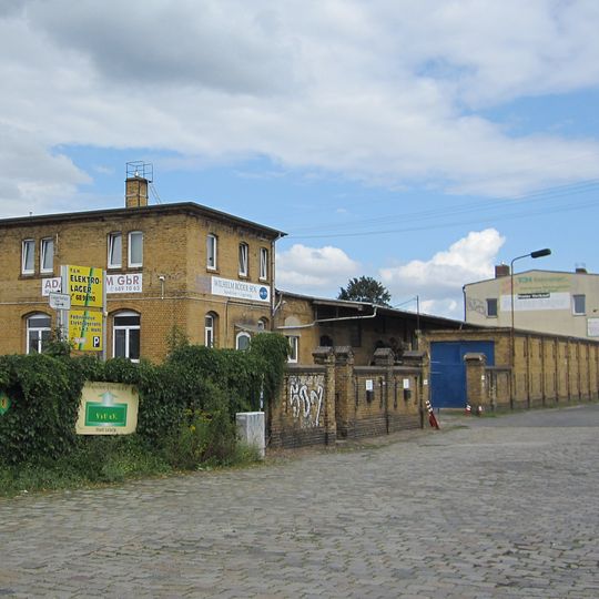 Güterschuppen des Freiladebahnhofes Lagerhofstraße