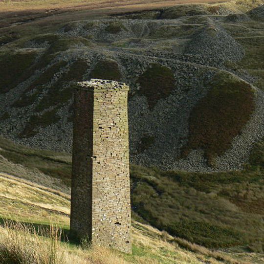 Danebower Colliery ventilation chimney, 750m north east of Holt