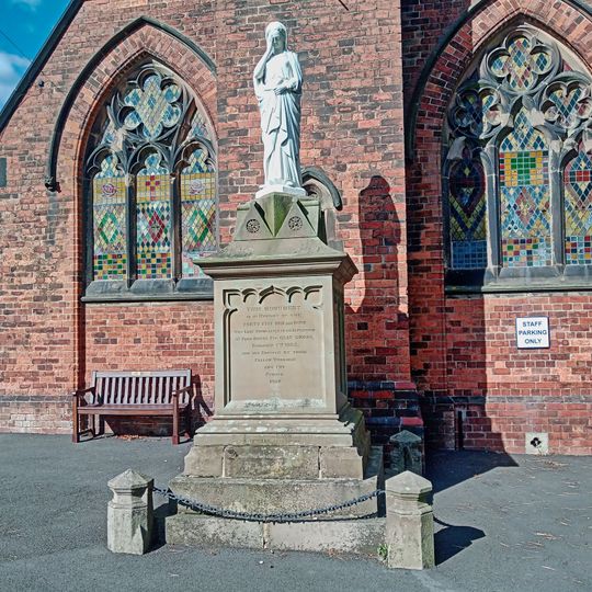 Monument To South Of Cemetery Chapels
