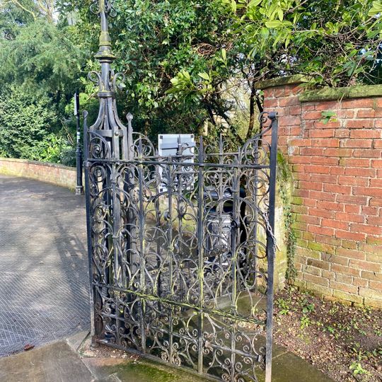 Gate In Churchyard Wall To North Of Church Of Holy Trinity