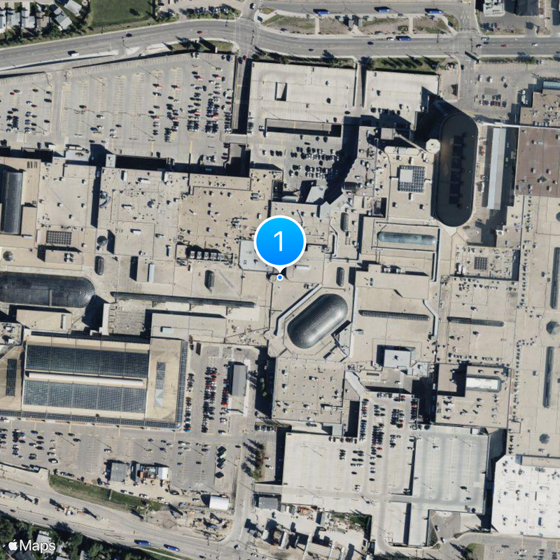 West edmonton mall Mapa