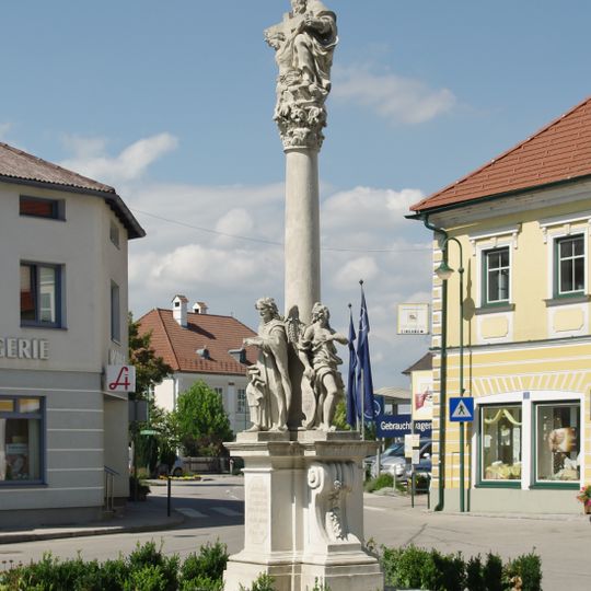 Dreifaltigkeitssäule Mank