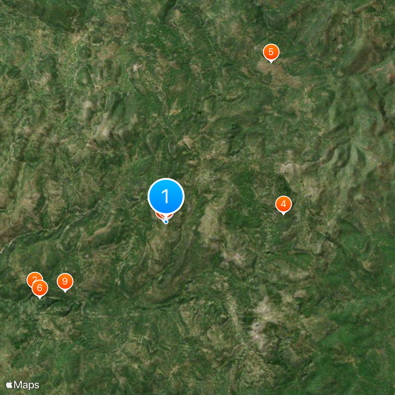 Temple of Apollo Epicurius in Bassae Map