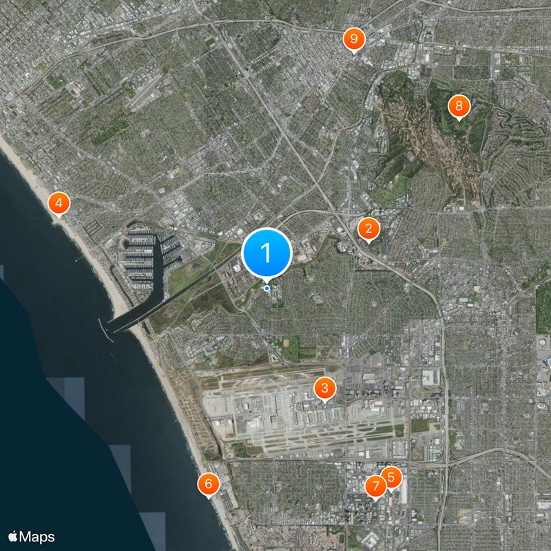 Loyola Marymount University Map
