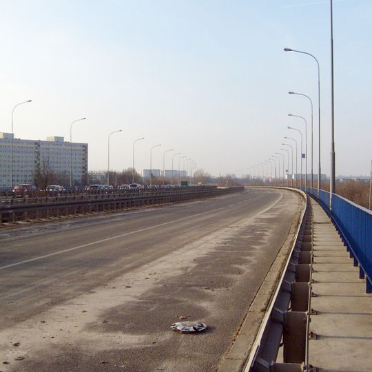 Obrzyca river overpass