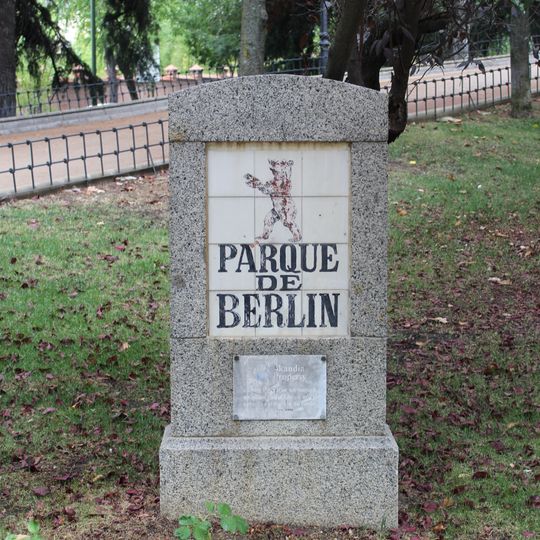 Monolito del parque de Berlín