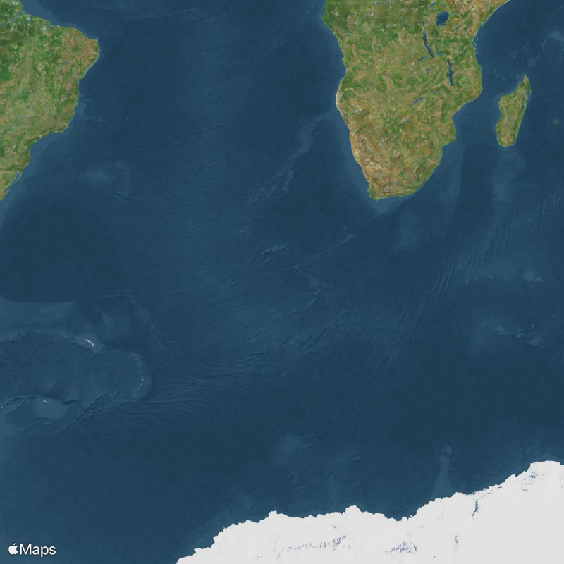 Antipodes Island Group Map