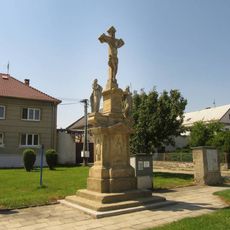 Kříž se sousoším Kalvárie v Žerotíně