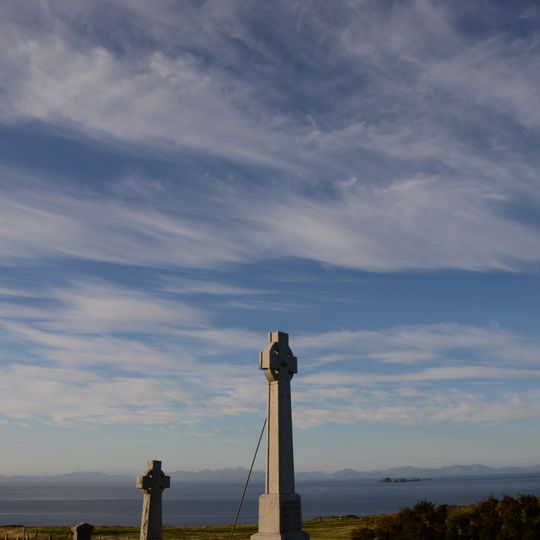 Skye, Kilmuir Church, Graveyard, Flora Macdonald Monument