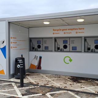 Sainsburys Berryden recycle for points facility