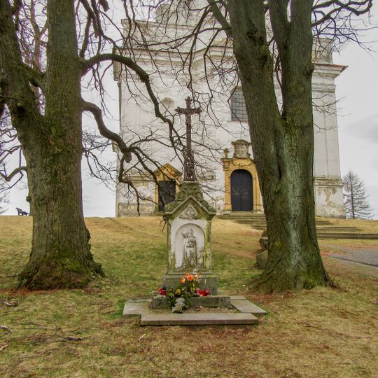 Kříž v Bruntálu na Uhlířském vrchu