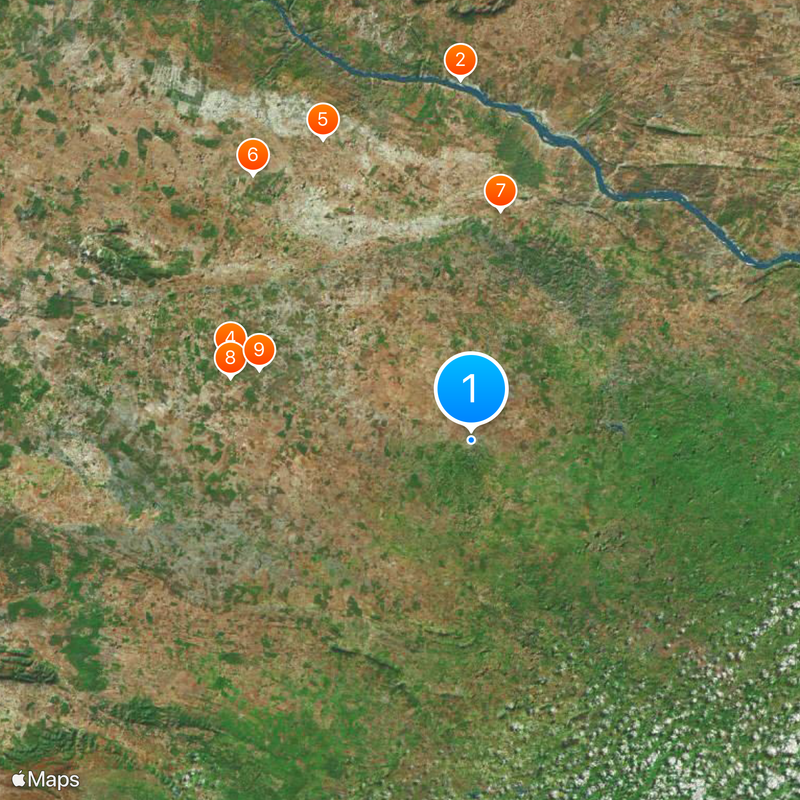 Nossa Senhora da Glória Map