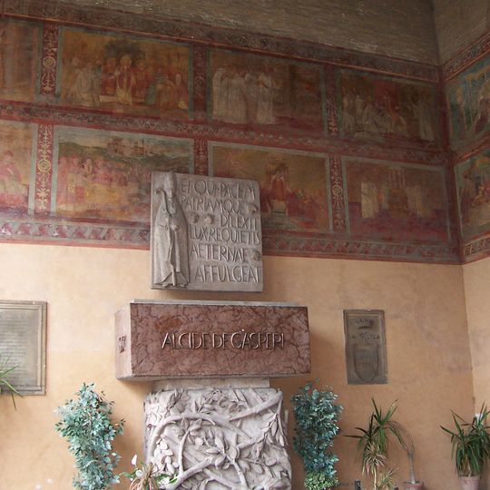 Alcide De Gasperi burial