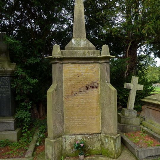 Monument To The Venerable Hugh Bourne In Primitive Methodist Graveyard