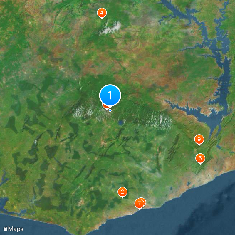 Kwame Nkrumah University of Science and Technology Map