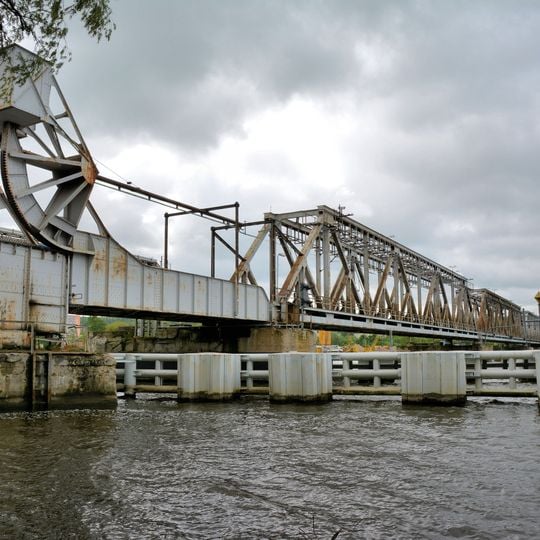 Bascule bridge over Regalica