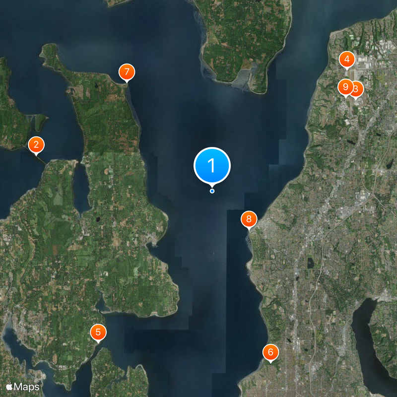 Puget Sound Map