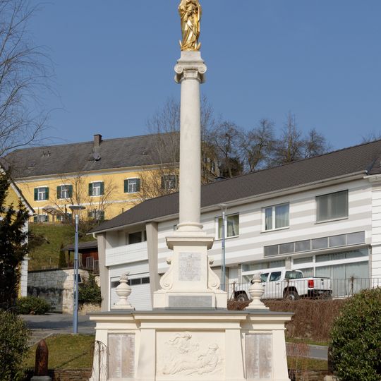 Mariensäule, Kriegerdenkmal