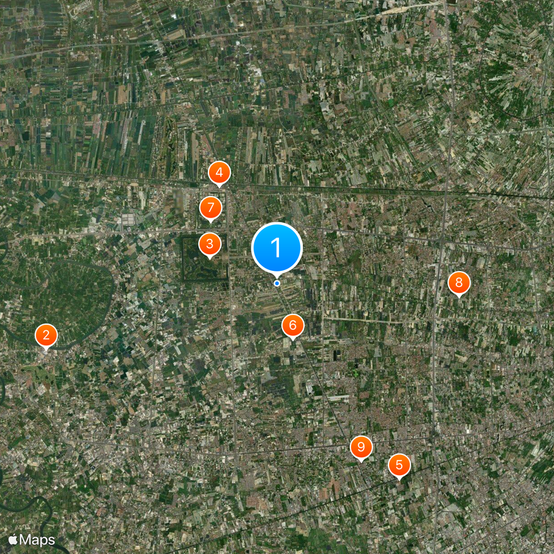 Bangkokthonburi University Map