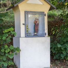Bildsäule mit Muttergottesfigur in Hartenstein