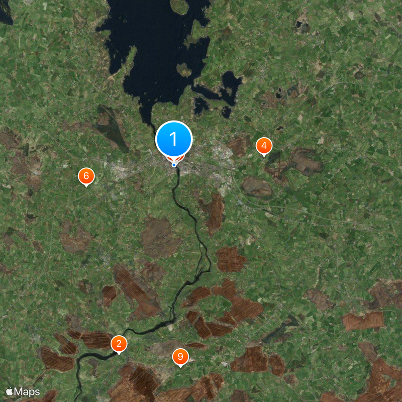 Sean's Bar Map