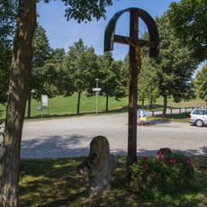 Bildstock und zwei Steinkreuze in Ramsberg am Brombachsee