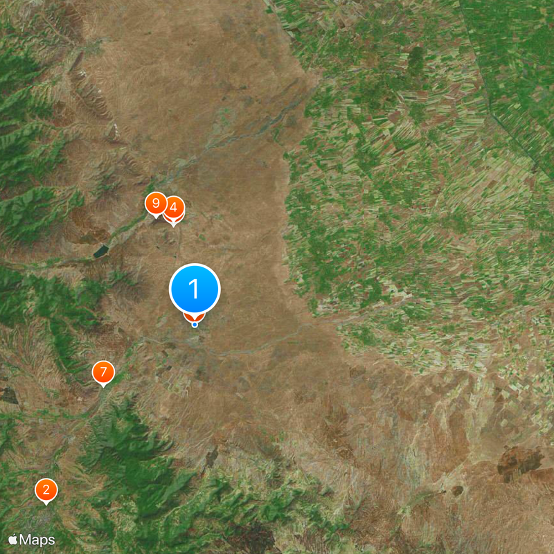 Distretto di Ağdam Mappa