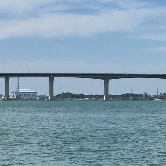 Pulau Muara Besar Bridge