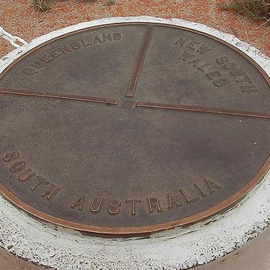 Cameron Corner Survey Marker