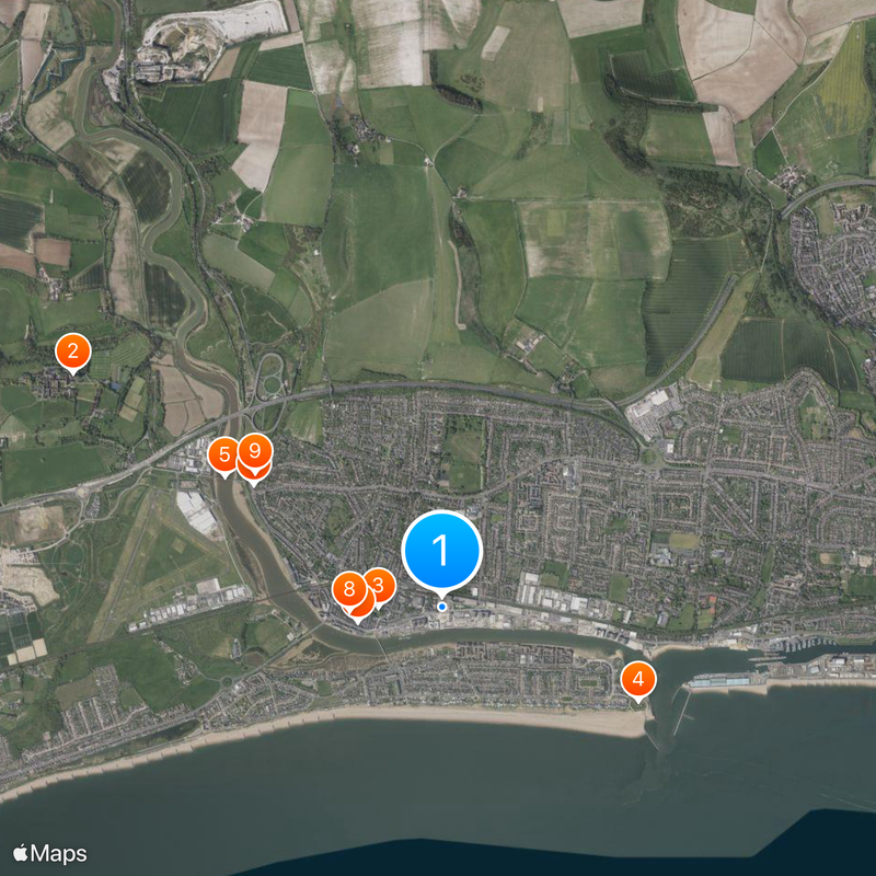 Shoreham-by-Sea Carte