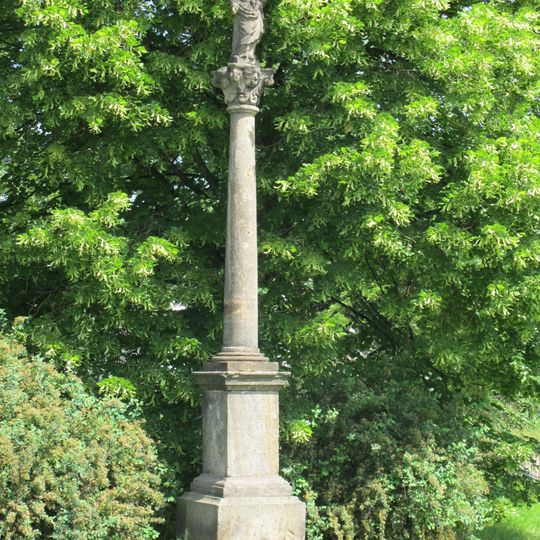 Maria column in Libočany
