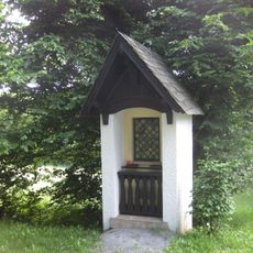 Bildstock mit Votivtafel o. Abb.