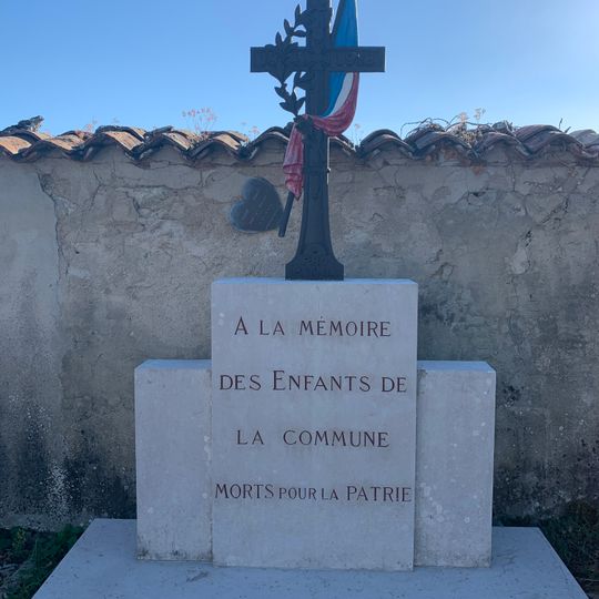 War memorial of Cemetery of Mérignat