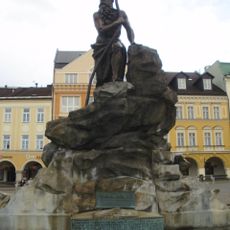 Krakonoš Fountain in Trutnov